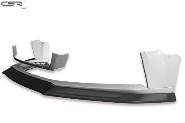 CSR Frontspoiler | Cup-Spoilerlippe mit ABE für Audi A5 F5 S-Line / S5 F5 CSL403-G Glossy schwarz Hochglanz (keine Lackierung erforderlich)