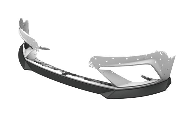 CSR Frontspoiler | Cup-Spoilerlippe mit ABE für Seat Leon 3 (Typ 5F) Cupra/FR CSL411-C Carbon Look Hochglanz (keine Lackierung erforderlich)