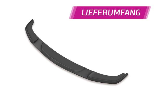 CSR Frontspoiler | Cup-Spoilerlippe mit ABE für BMW 5er F10 / F11 M-Paket CSL412-C Carbon Look Hochglanz (keine Lackierung erforderlich)