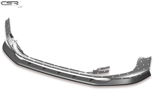 CSR Frontspoiler | Cup-Spoilerlippe mit ABE für VW Golf 6 GTI Edition 35 CSL415-C Carbon Look Hochglanz (keine Lackierung erforderlich)