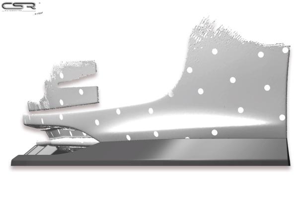 CSR Frontspoiler | Cup-Spoilerlippe mit ABE für VW Golf 6 GTI Edition 35 CSL415-C Carbon Look Hochglanz (keine Lackierung erforderlich)
