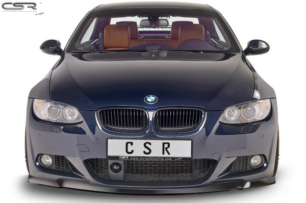 CSR Frontspoiler | Cup-Spoilerlippe mit ABE für BMW 3er E92 / E93 M-Paket CSL418-L Lackierung erforderlich (unlackiert roh)