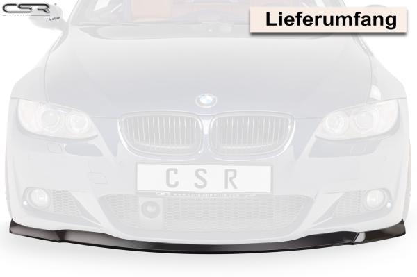 CSR Frontspoiler | Cup-Spoilerlippe mit ABE für BMW 3er E92 / E93 M-Paket CSL418-L Lackierung erforderlich (unlackiert roh)