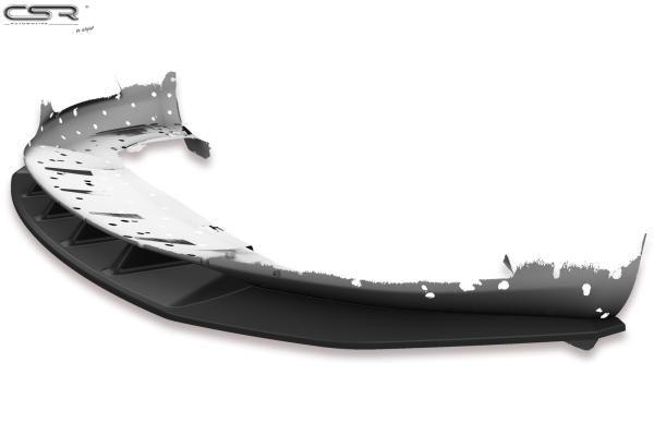 CSR Frontspoiler | Cup-Spoilerlippe mit ABE für Skoda Superb II CSL420-C Carbon Look Hochglanz (keine Lackierung erforderlich)