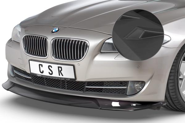 CSR Frontspoiler | Cup-Spoilerlippe mit ABE für BMW 5er F10 / F11 CSL421-L Lackierung erforderlich (unlackiert roh)