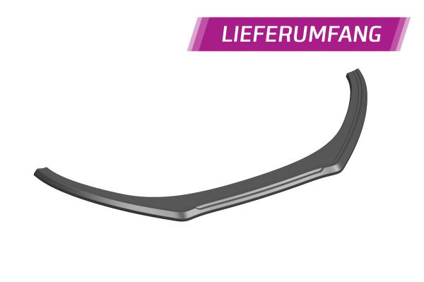 CSR Frontspoiler | Cup-Spoilerlippe mit ABE für VW Polo V (6R) CSL423-G Glossy schwarz Hochglanz (keine Lackierung erforderlich)