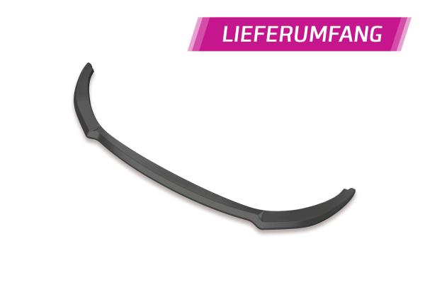 CSR Frontspoiler | Cup-Spoilerlippe mit ABE für Kia Stinger GT CSL426-S strukturiert schwarz matt (keine Lackierung erforderlich)