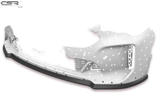 CSR Frontspoiler | Cup-Spoilerlippe mit ABE für Kia Stinger GT CSL426-S strukturiert schwarz matt (keine Lackierung erforderlich)