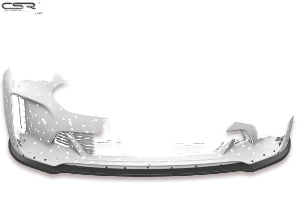 CSR Frontspoiler | Cup-Spoilerlippe mit ABE für Kia Stinger GT CSL426-S strukturiert schwarz matt (keine Lackierung erforderlich)