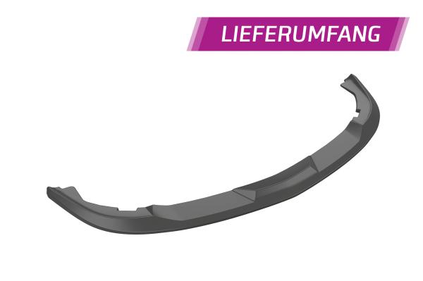 CSR Frontspoiler | Cup-Spoilerlippe mit ABE für Mercedes-Benz SL-Klasse R230 CSL427-C Carbon Look Hochglanz (keine Lackierung erforderlich)
