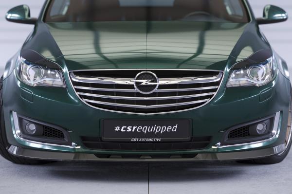 CSR Frontspoiler | Cup-Spoilerlippe mit ABE für Opel Insignia A CSL432-C Carbon Look Hochglanz (keine Lackierung erforderlich)