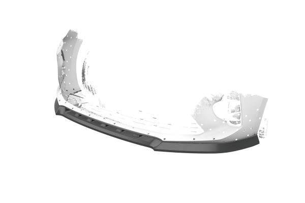 CSR Frontspoiler | Cup-Spoilerlippe mit ABE für Opel Corsa F GS-Line CSL436-S strukturiert schwarz matt (keine Lackierung erforderlich)