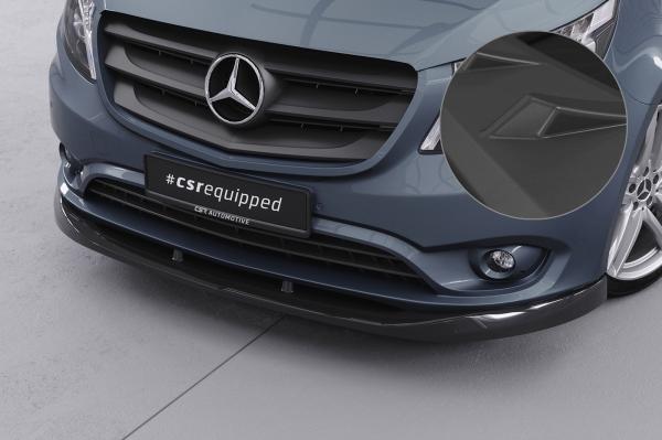 CSR Frontspoiler | Cup-Spoilerlippe mit ABE für Mercedes-Benz Vito 447 CSL439-L Lackierung erforderlich (unlackiert roh)
