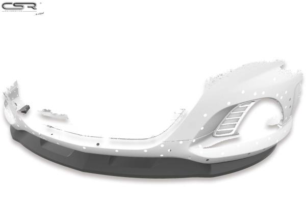 CSR Frontspoiler | Cup-Spoilerlippe mit ABE für Opel Corsa D OPC CSL443-S strukturiert schwarz matt (keine Lackierung erforderlich)