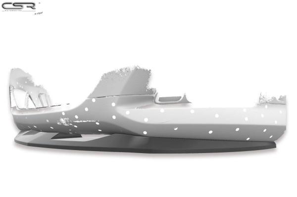 CSR Frontspoiler | Cup-Spoilerlippe mit ABE für Opel Corsa D OPC CSL443-S strukturiert schwarz matt (keine Lackierung erforderlich)