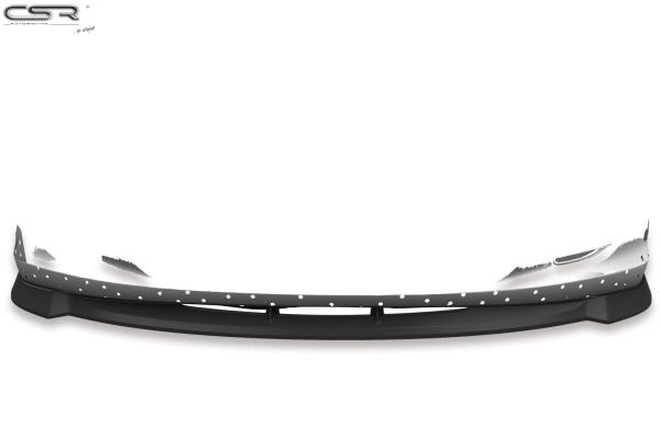CSR Frontspoiler | Cup-Spoilerlippe mit ABE für Porsche Panamera 970 CSL445-S strukturiert schwarz matt (keine Lackierung erforderlich)