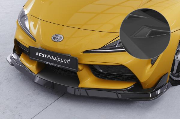 CSR Frontspoiler | Cup-Spoilerlippe mit ABE für Toyota GR Supra (A90) CSL446-L Lackierung erforderlich (unlackiert roh)