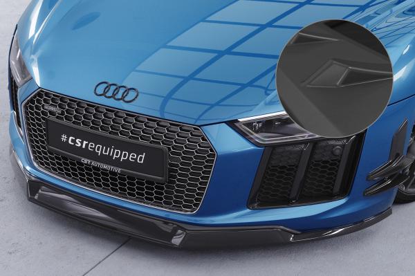 CSR Frontspoiler | Cup-Spoilerlippe mit ABE für Audi R8 (Typ 4S) CSL451-L Lackierung erforderlich (unlackiert roh)