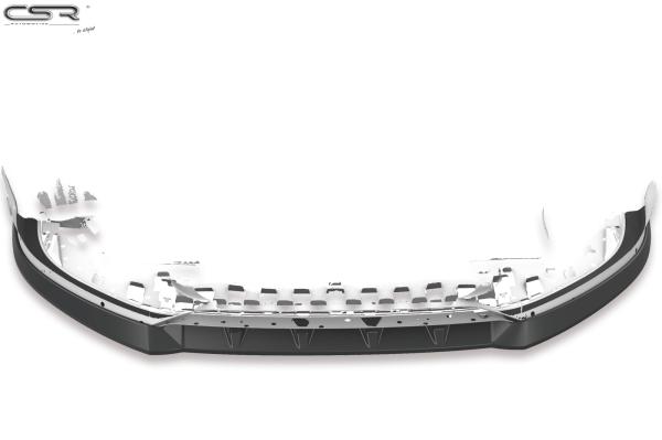 CSR Frontspoiler | Cup-Spoilerlippe mit ABE für Audi S3 / A3 8V S-Line Cabrio / Limo CSL453-G Glossy schwarz Hochglanz (keine Lackierung erforderlich)