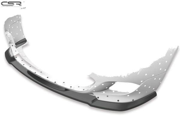 CSR Frontspoiler | Cup-Spoilerlippe mit ABE für BMW 5er E60/E61 M-Paket CSR-CSL455-C Carbon Look Hochglanz (keine Lackierung erforderlich)