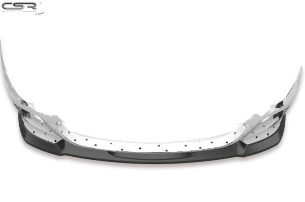 CSR Frontspoiler | Cup-Spoilerlippe mit ABE für BMW 5er E60/E61 M-Paket CSR-CSL455-C Carbon Look Hochglanz (keine Lackierung erforderlich)