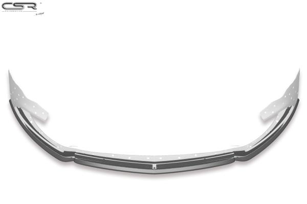 CSR Frontspoiler | Cup-Spoilerlippe mit ABE für Mercedes-Benz CLA C118/X118 AMG-Line CSL456-C Carbon Look Hochglanz (keine Lackierung erforderlich)