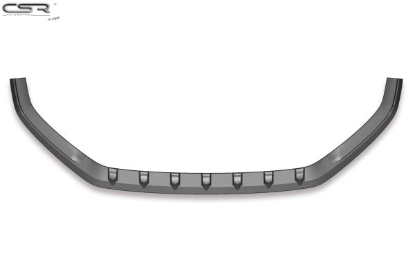 CSR Frontspoiler | Cup-Spoilerlippe mit ABE für VW Golf 7 GTI / GTD CSL459-G Glossy schwarz Hochglanz (keine Lackierung erforderlich)