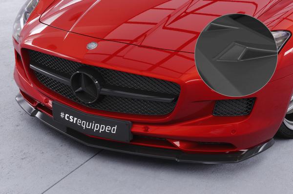 CSR Frontspoiler | Cup-Spoilerlippe mit ABE für Mercedes-Benz SLS AMG (197) CSL462-L Lackierung erforderlich (unlackiert roh)