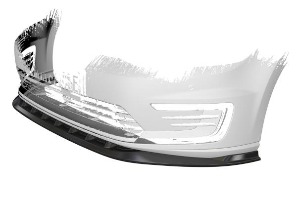 CSR Frontspoiler | Cup-Spoilerlippe mit ABE für VW e-Golf CSL474-G Glossy schwarz Hochglanz (keine Lackierung erforderlich)