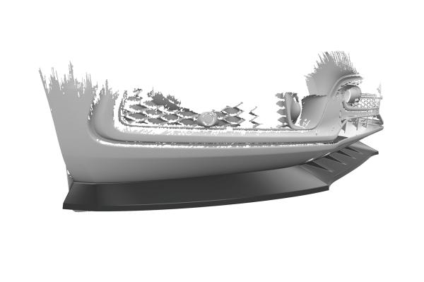 CSR Frontspoiler | Cup-Spoilerlippe mit ABE für Audi SQ5 (8R) CSL480-S strukturiert schwarz matt (keine Lackierung erforderlich)