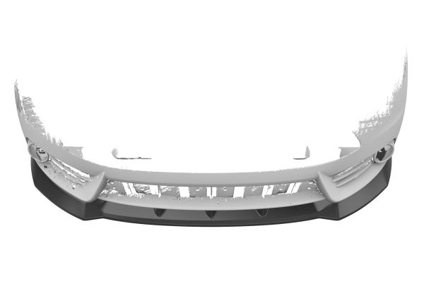 CSR Frontspoiler | Cup-Spoilerlippe mit ABE für Ford Focus MK3 ST CSL491-G Glossy schwarz Hochglanz (keine Lackierung erforderlich)