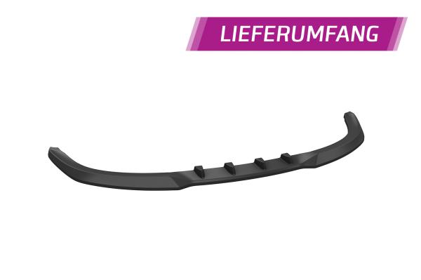 CSR Frontspoiler | Cup-Spoilerlippe mit ABE für Audi A3 (8P/8PA) CSL497-C Carbon Look Hochglanz (keine Lackierung erforderlich)