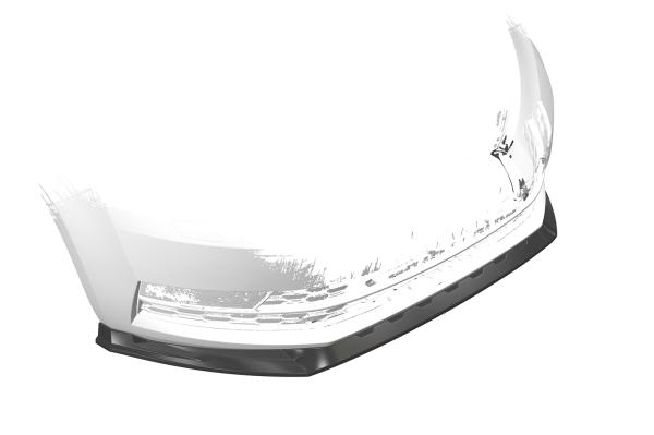 CSR Frontspoiler | Cup-Spoilerlippe mit ABE für Skoda Octavia 3 (Typ 5E) CSL499-C Carbon Look Hochglanz (keine Lackierung erforderlich)