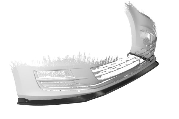 CSR Frontspoiler | Cup-Spoilerlippe mit ABE für VW Golf 7 CSL500-G Glossy schwarz Hochglanz (keine Lackierung erforderlich)