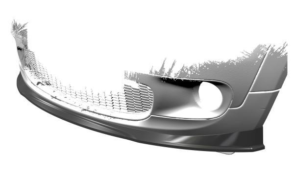 CSR Frontspoiler | Cup-Spoilerlippe mit ABE für Mini Cooper S  R56 CSL512-G Glossy schwarz Hochglanz (keine Lackierung erforderlich)