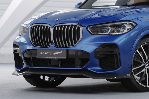 CSR Frontspoiler | Cup-Spoilerlippe mit ABE für BMW X5 (G05) M-Paket CSL513-L Lackierung erforderlich (unlackiert roh)
