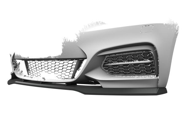 CSR Frontspoiler | Cup-Spoilerlippe mit ABE für BMW 2er (F22/F23) M-Paket CSL514-S strukturiert schwarz matt (keine Lackierung erforderlich)
