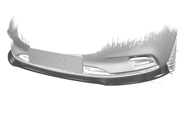 CSR Frontspoiler | Cup-Spoilerlippe mit ABE für Opel Corsa E CSL516-C Carbon Look Hochglanz (keine Lackierung erforderlich)