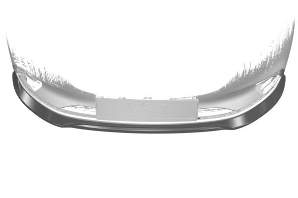 CSR Frontspoiler | Cup-Spoilerlippe mit ABE für Opel Corsa E CSL516-C Carbon Look Hochglanz (keine Lackierung erforderlich)