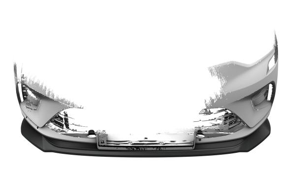 CSR Frontspoiler | Cup-Spoilerlippe mit ABE für Renault Clio V CSL520-G Glossy schwarz Hochglanz (keine Lackierung erforderlich)