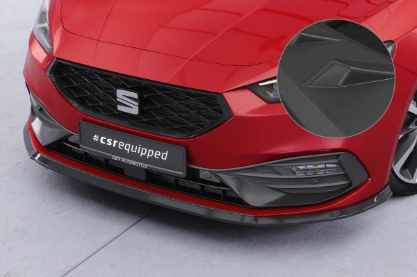 CSR Frontspoiler | Cup-Spoilerlippe mit ABE für Seat Leon 4 (Typ KL) CSL523-L Lackierung erforderlich (unlackiert roh)