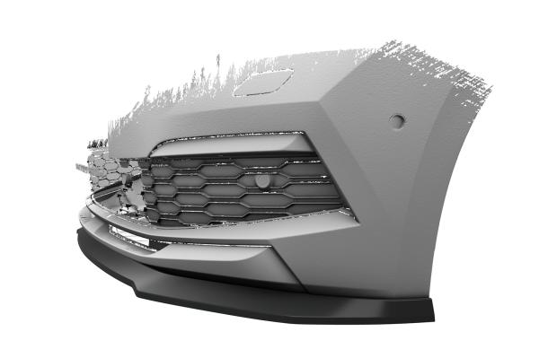 CSR Frontspoiler | Cup-Spoilerlippe mit ABE für Skoda Kamiq CSL527-G Glossy schwarz Hochglanz (keine Lackierung erforderlich)