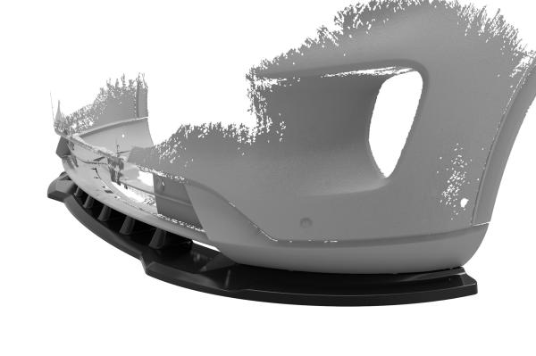 CSR Frontspoiler | Cup-Spoilerlippe mit ABE für Ford Kuga 3 CSL553-G Glossy schwarz Hochglanz (keine Lackierung erforderlich)