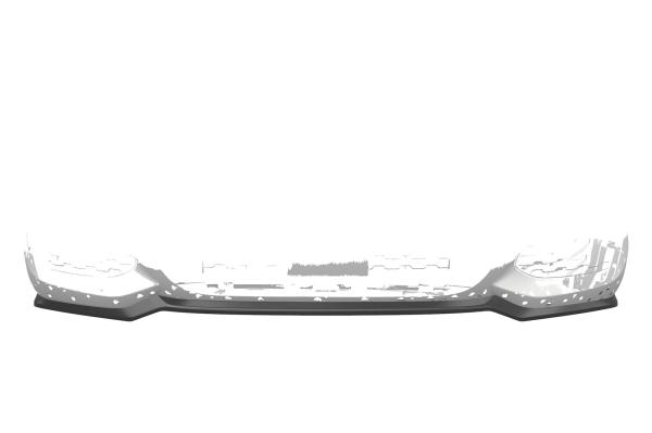 CSR Frontspoiler | Cup-Spoilerlippe mit ABE für BMW X4 (F26) M-Paket CSL558-G Glossy schwarz Hochglanz (keine Lackierung erforderlich)