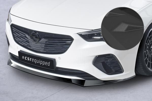 CSR Frontspoiler | Cup-Spoilerlippe mit ABE für Opel Insignia B Gsi CSL560-S strukturiert schwarz matt (keine Lackierung erforderlich)