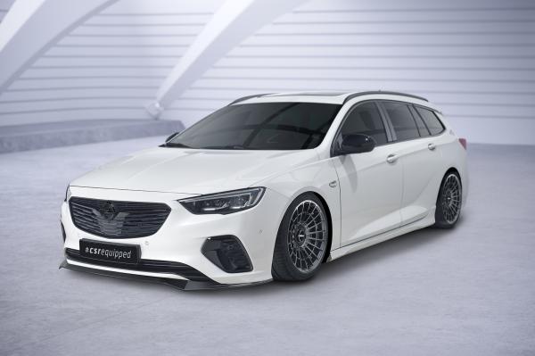 CSR Frontspoiler | Cup-Spoilerlippe mit ABE für Opel Insignia B Gsi CSL560-G Glossy schwarz Hochglanz (keine Lackierung erforderlich)