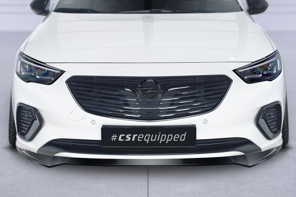 CSR Frontspoiler | Cup-Spoilerlippe mit ABE für Opel Insignia B Gsi CSL560-G Glossy schwarz Hochglanz (keine Lackierung erforderlich)
