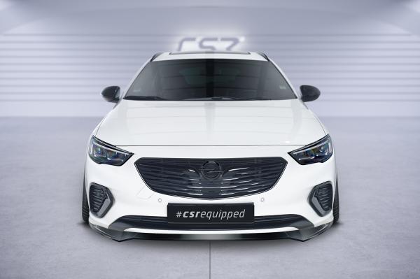 CSR Frontspoiler | Cup-Spoilerlippe mit ABE für Opel Insignia B Gsi CSL560-G Glossy schwarz Hochglanz (keine Lackierung erforderlich)