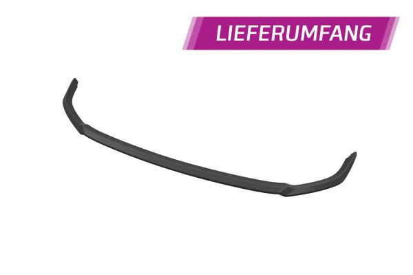 CSR Frontspoiler | Cup-Spoilerlippe mit ABE für VW T-Roc (A1) R CSL568-C Carbon Look Hochglanz (keine Lackierung erforderlich)