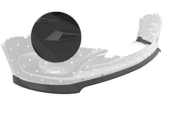 CSR Frontspoiler | Cup-Spoilerlippe mit ABE für Mercedes-Benz Citan W415 CSL569-S strukturiert schwarz matt (keine Lackierung erforderlich)